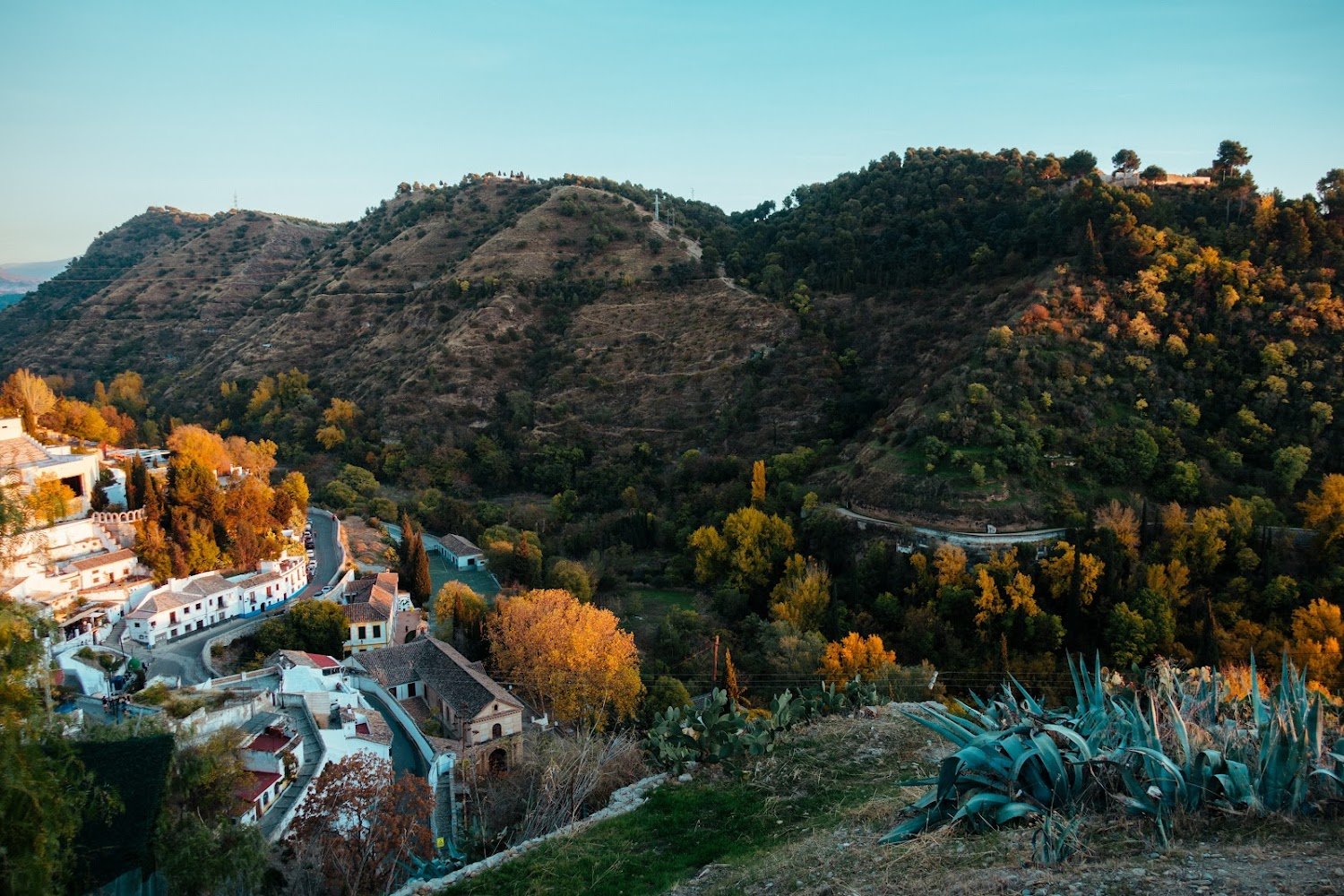 Sacromonte hillside vista