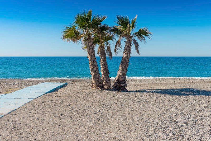 Mediterranean sea view