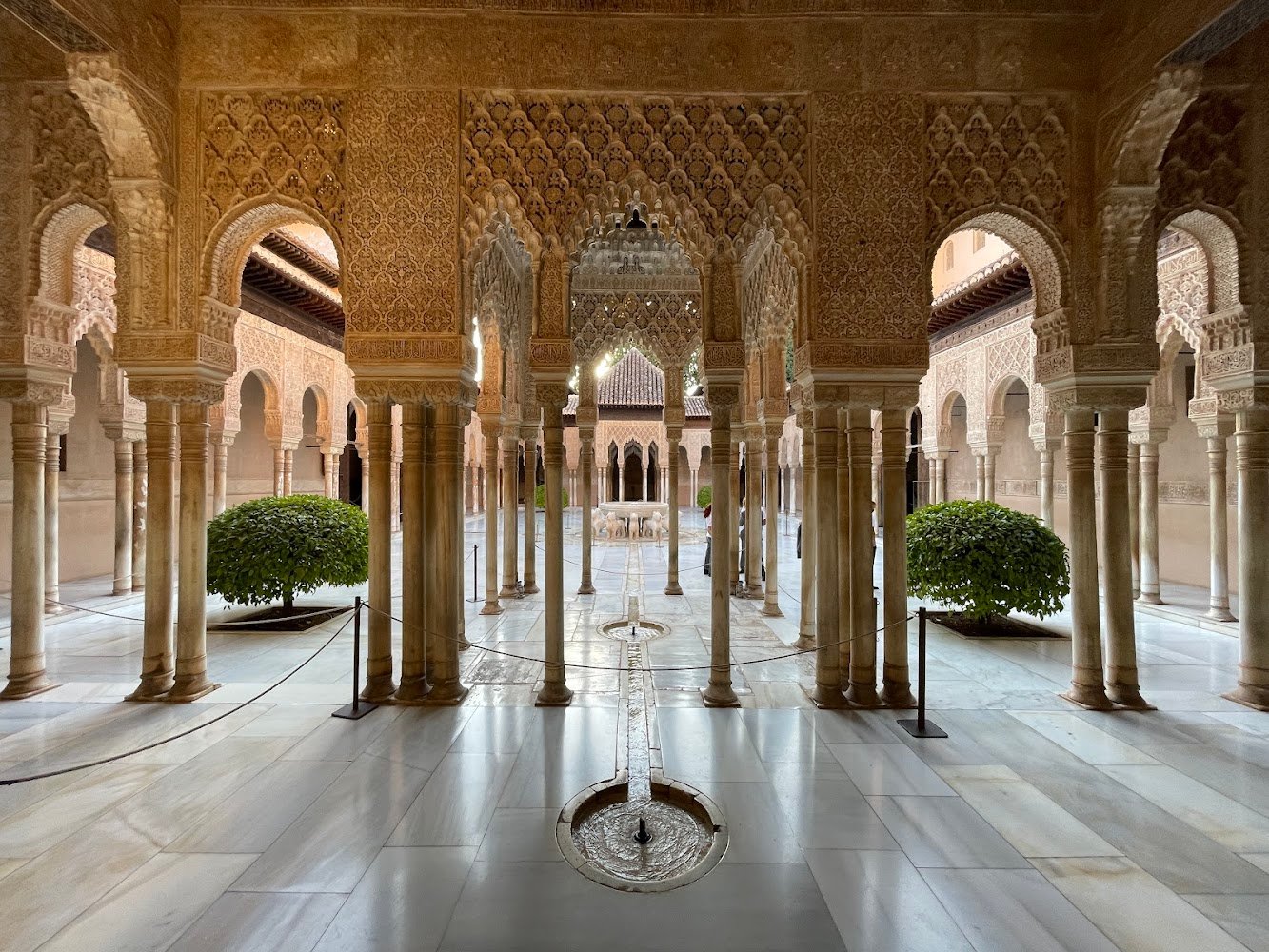 Moorish architecture in Granada